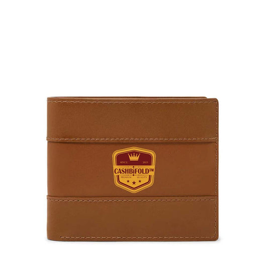 CASHBIFOLD™  Classic Brown Bifold Wallet