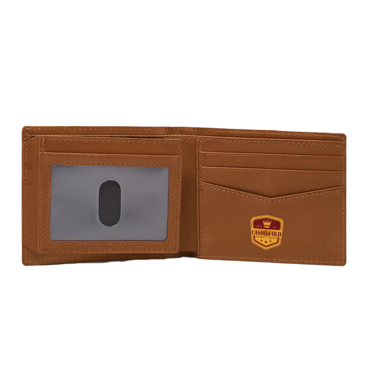 CASHBIFOLD™  Classic Brown Bifold Wallet